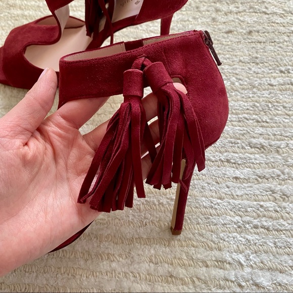 NWT Kate Spade Inga suede heels - Picture 8 of 15